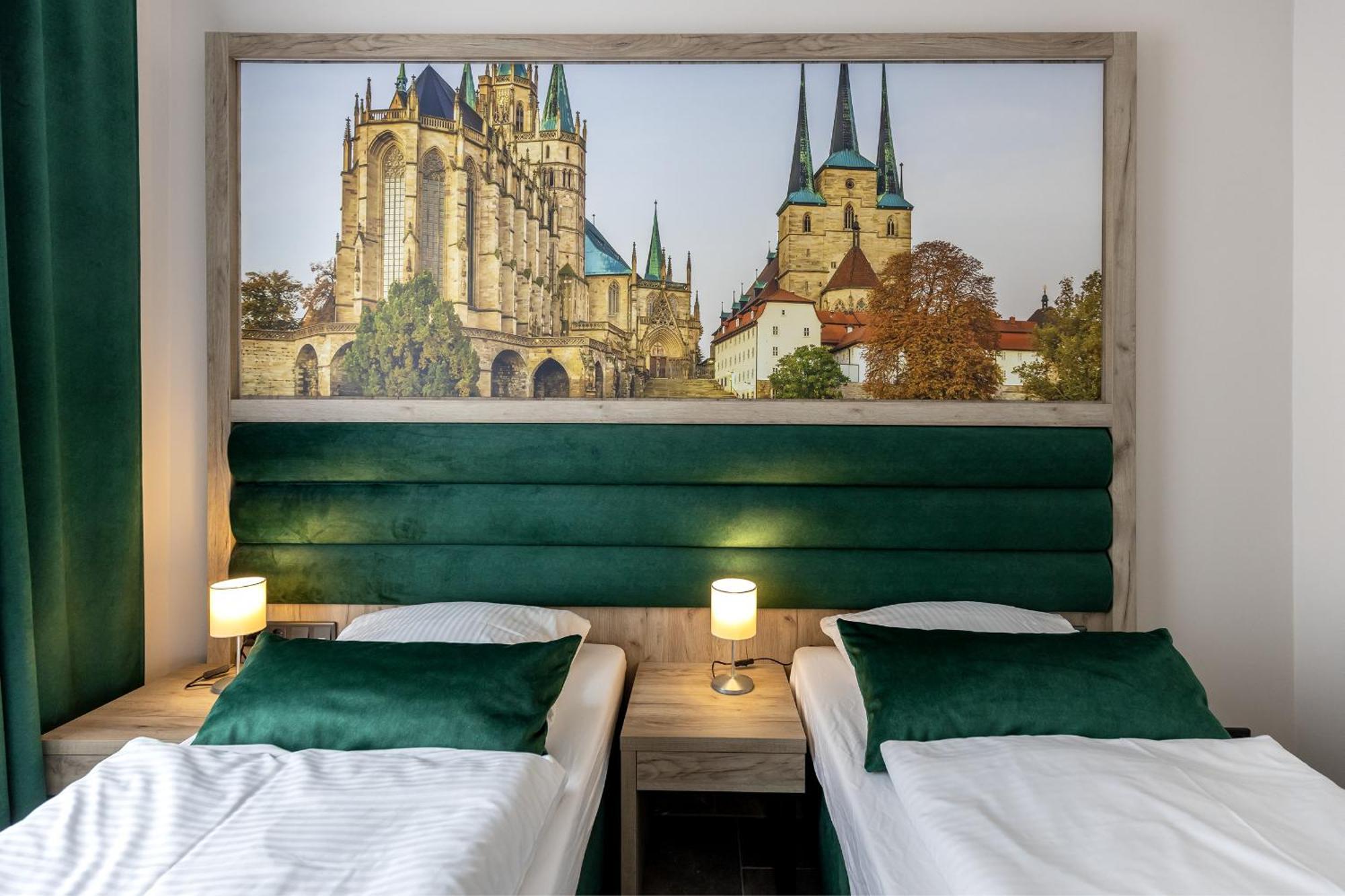 Hotel Garni " Am Domplatz" Erfurt Extérieur photo